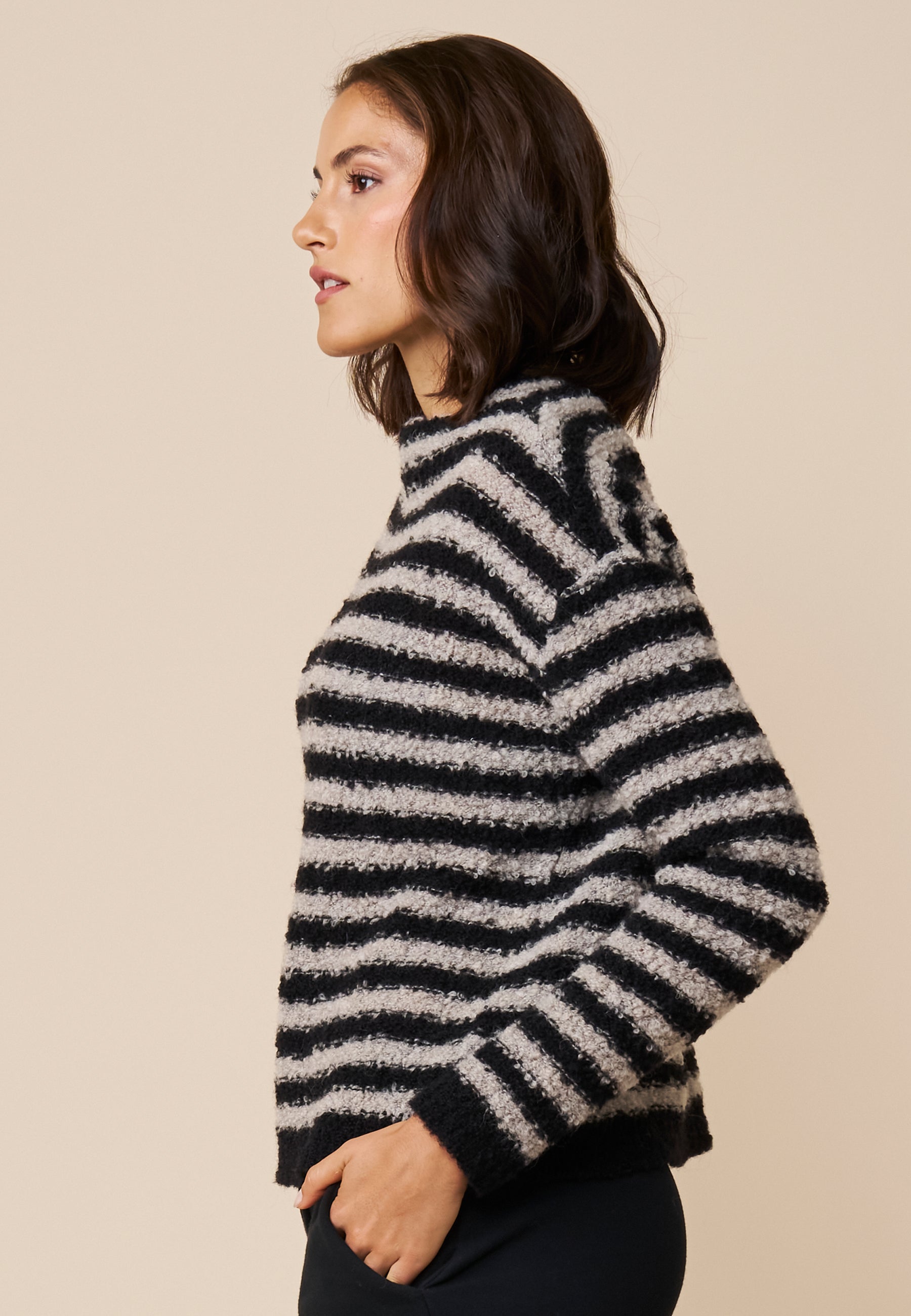 pullover-boucle-damen-braun-bio-wolle