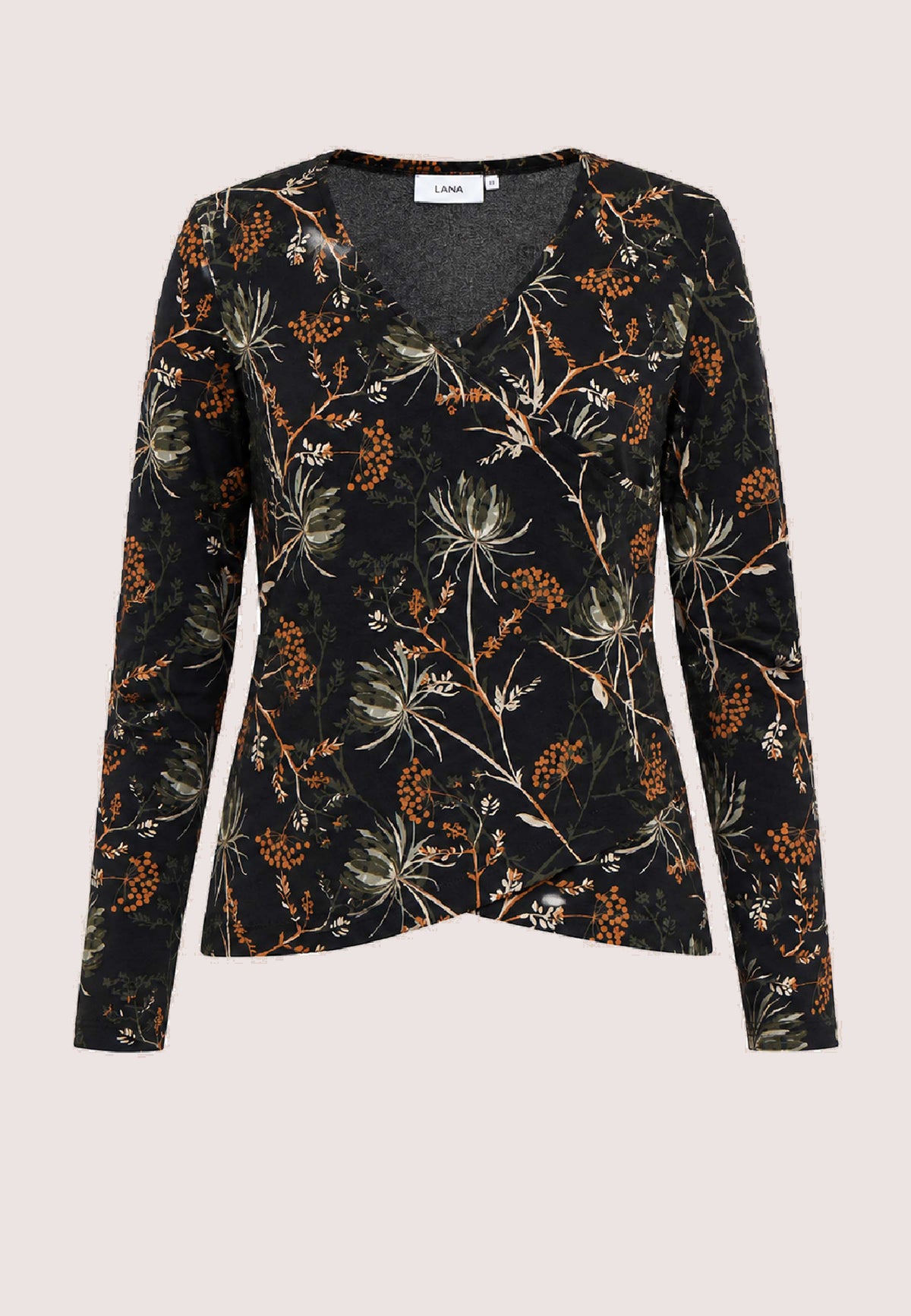 Wrap top, model Lisa