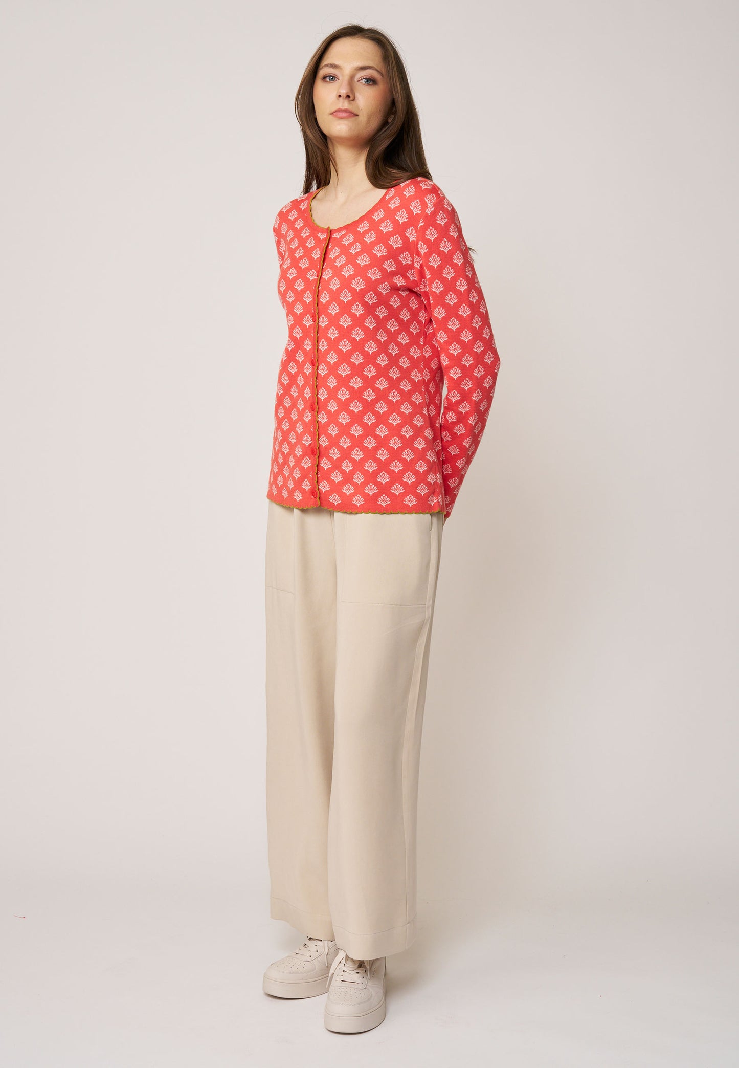 Strickjacke, Modell Lena