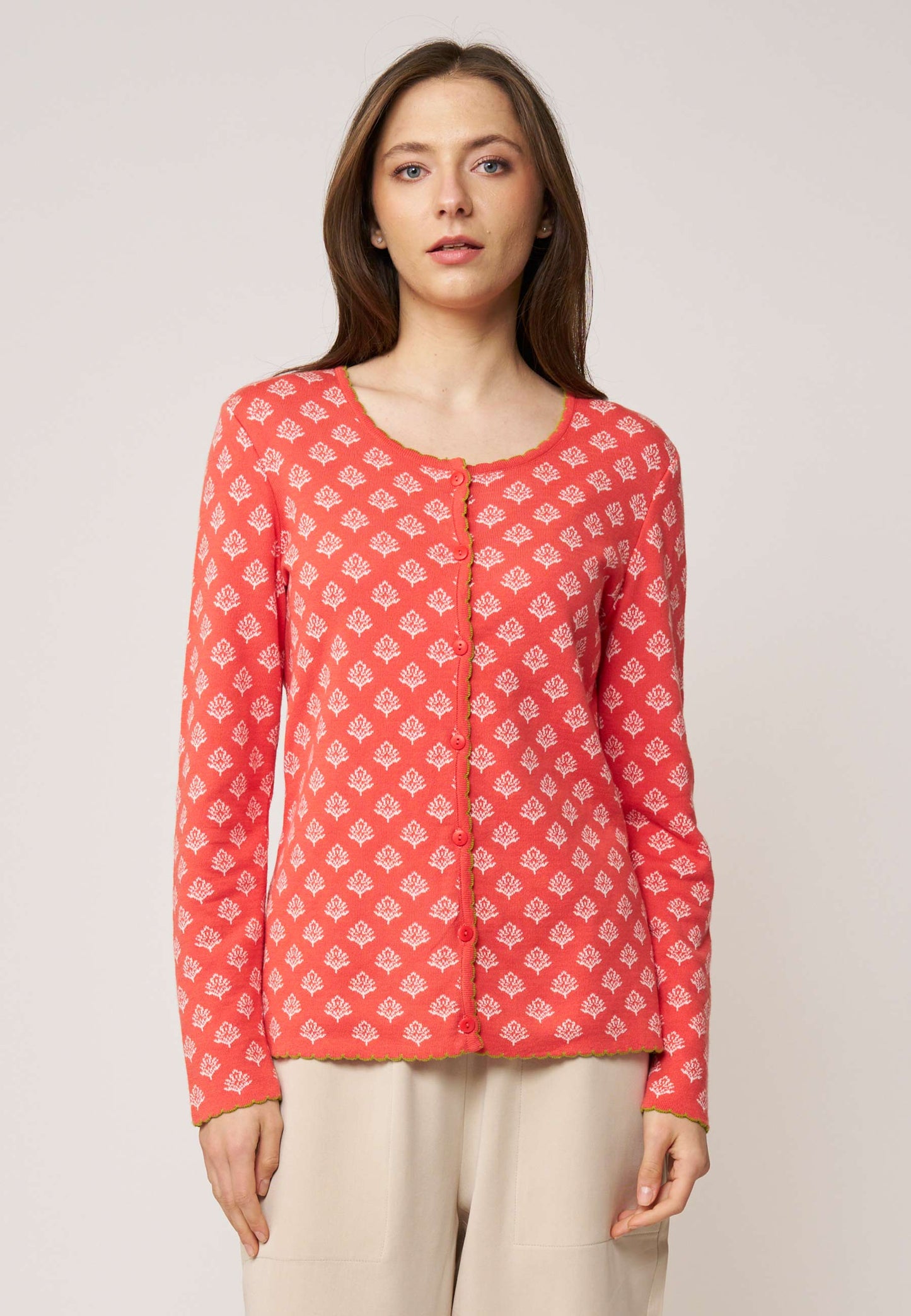 Strickjacke, Modell Lena