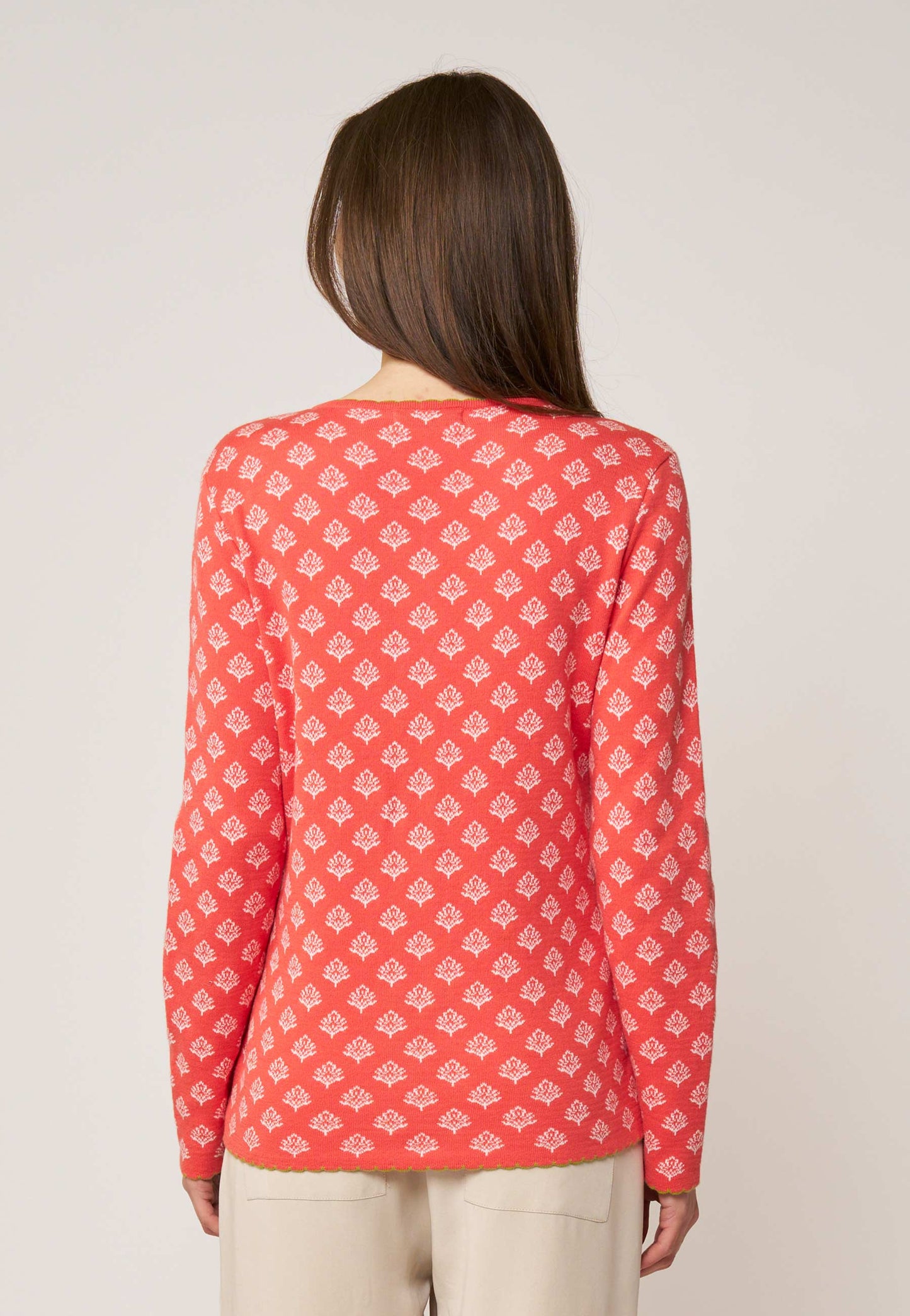 Strickjacke, Modell Lena