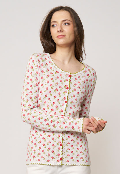 Strickjacke, Modell Lena