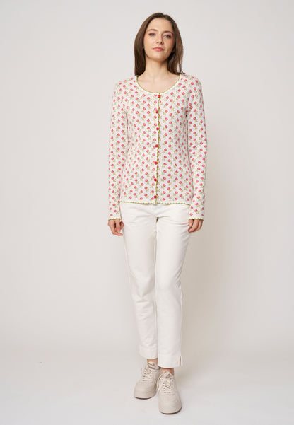 Strickjacke, Modell Lena