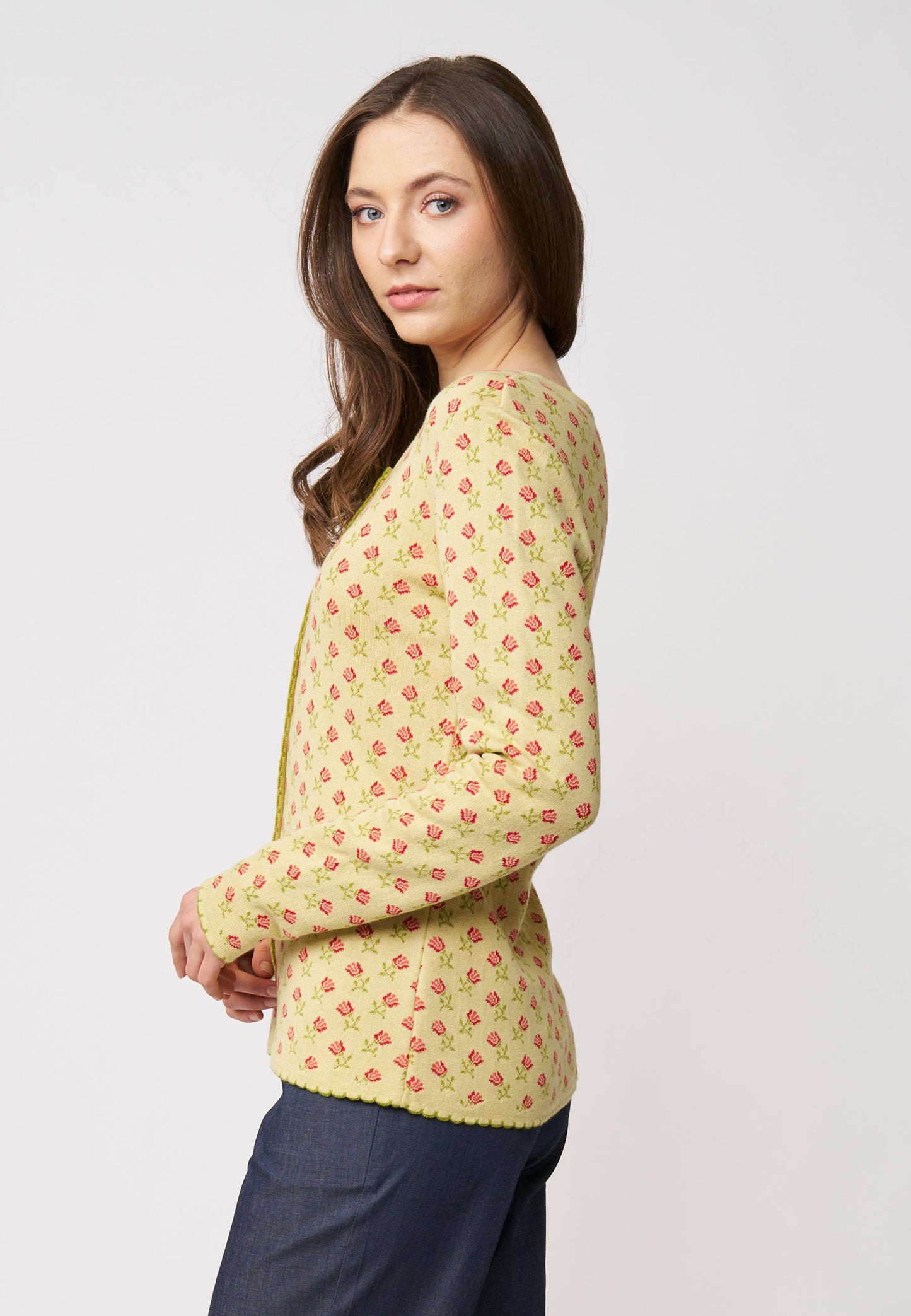 Strickjacke, Modell Lena