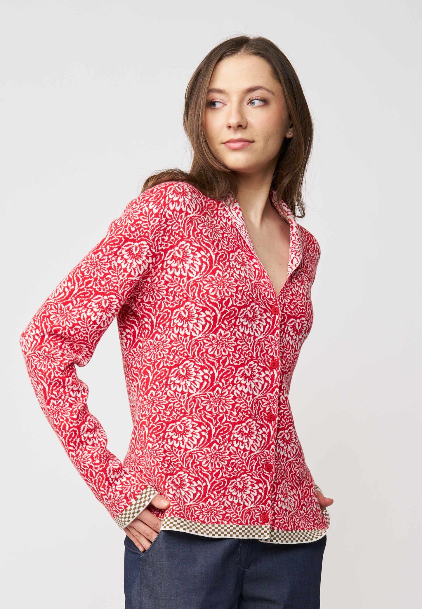 Strickjacke, Modell Jolie