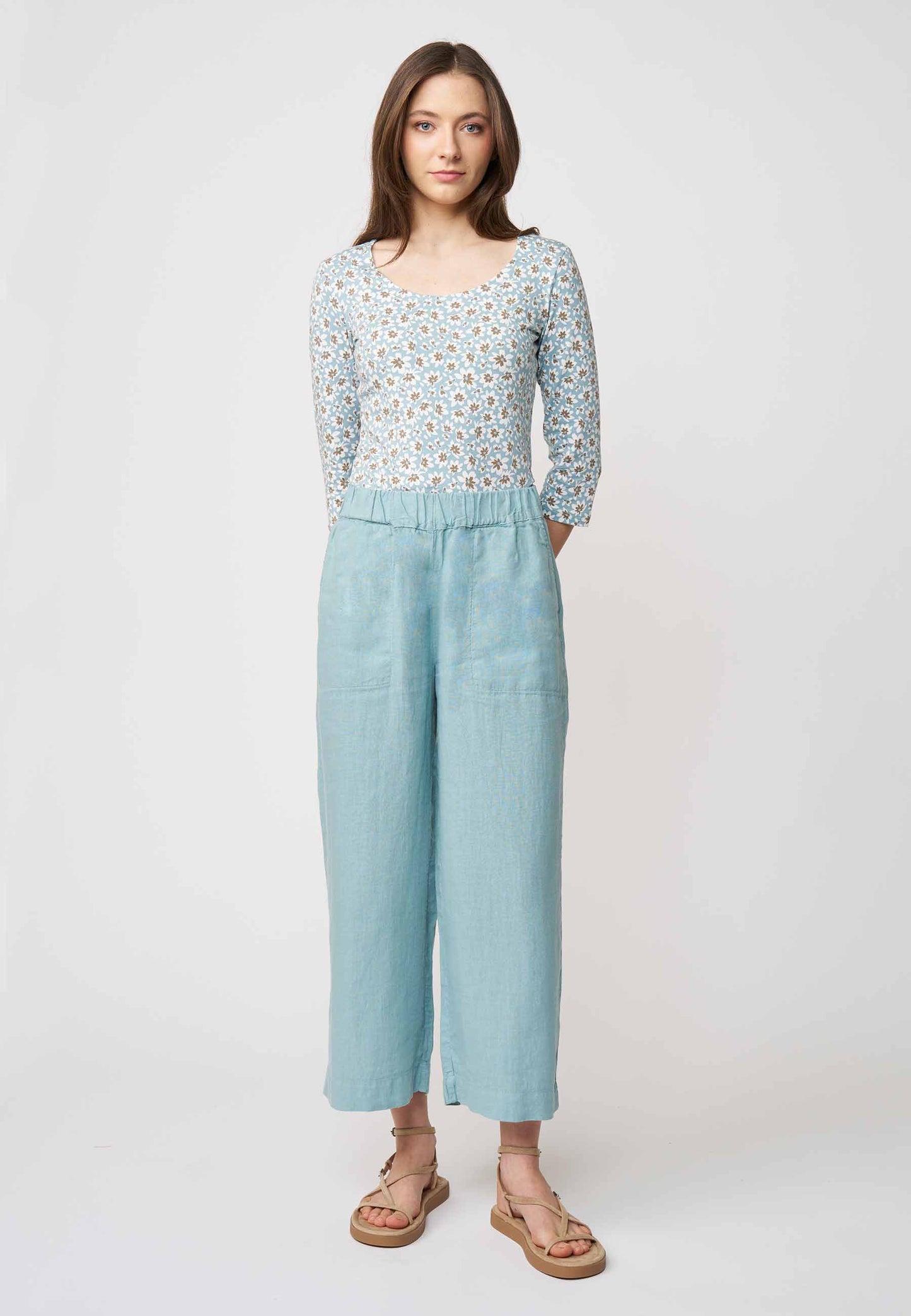 Linen trousers, Jarina model