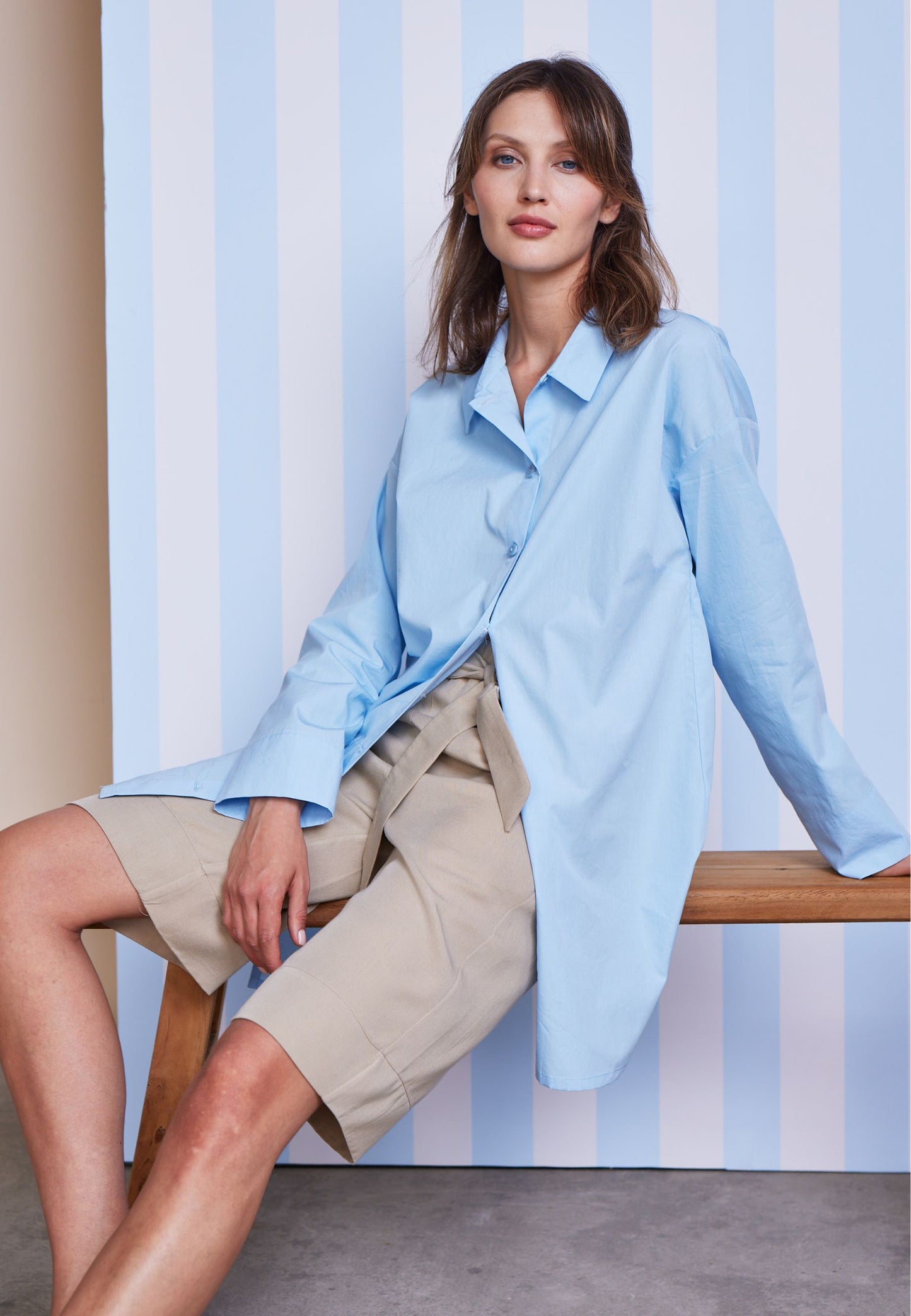 Shirt blouse, model Narcisa