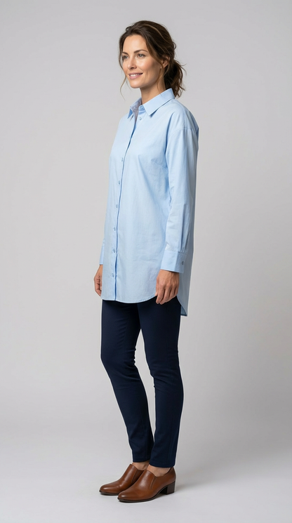 Shirt blouse, model Narcisa